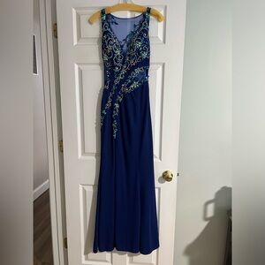 Jovani prom dress, royal blue, size 2